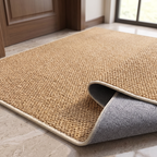 outdoor rug made of artificial jute