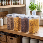 airtight cereal and grain storage container dispenser