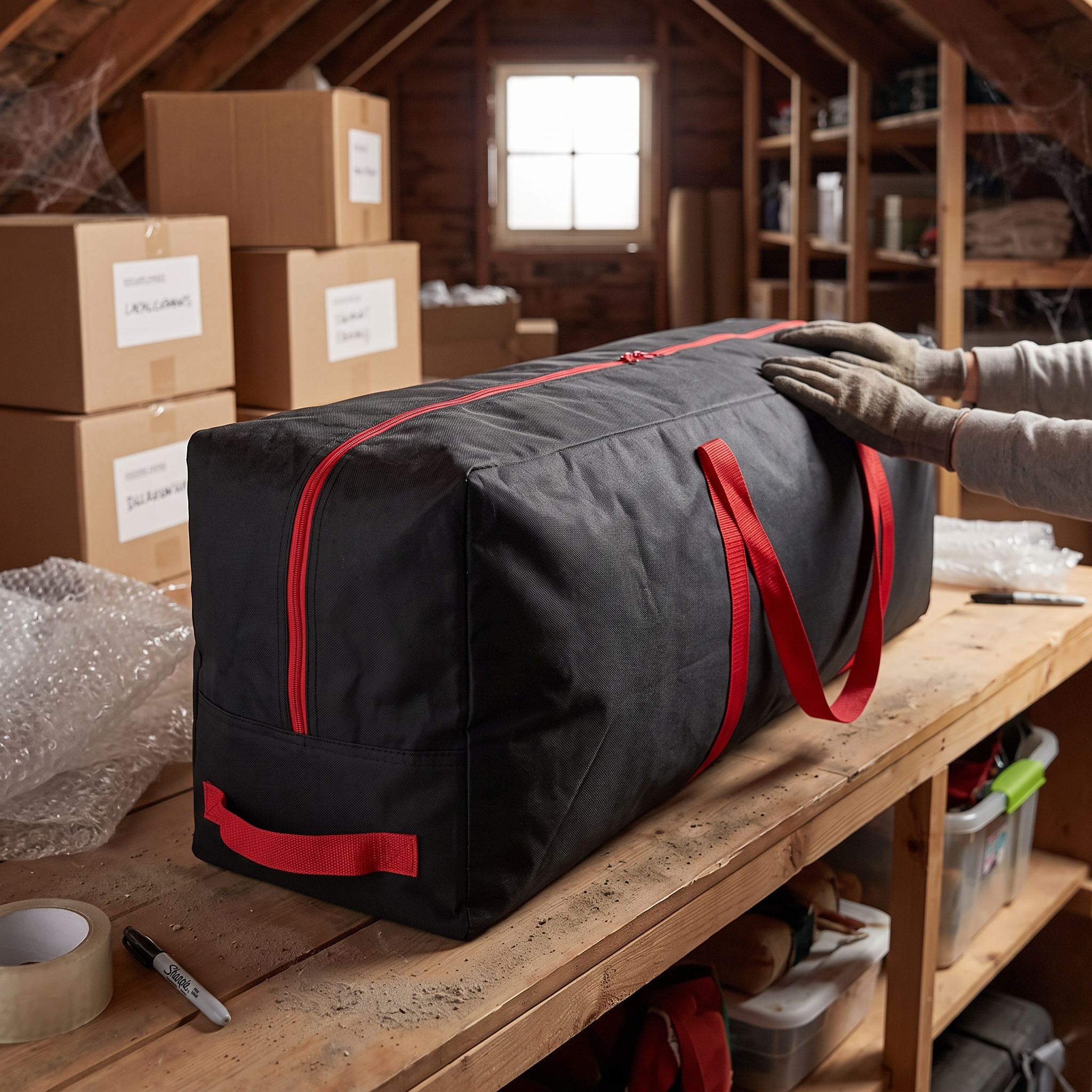 Christmas tree storage bag