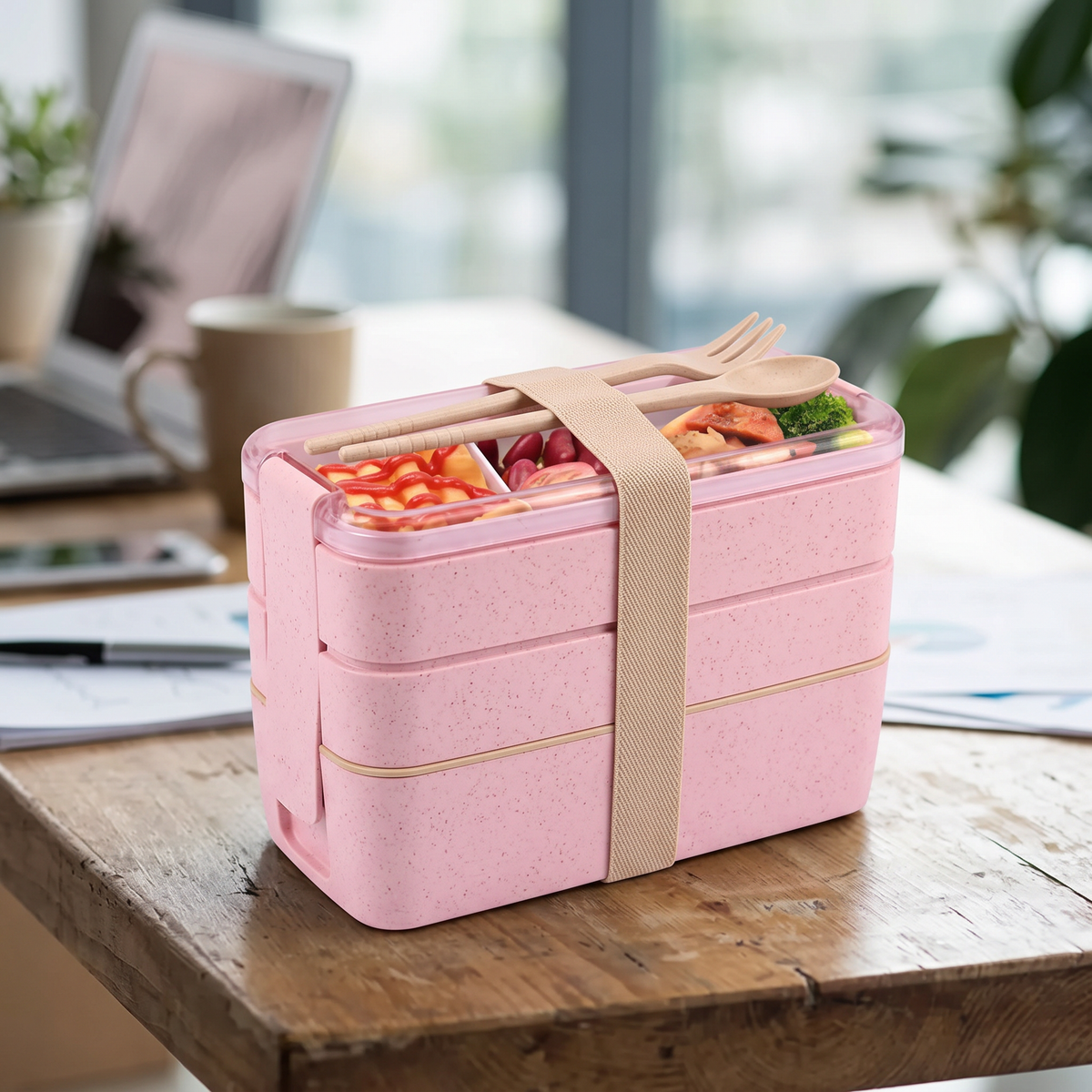 3-tier bento lunch box