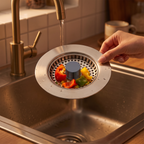 kitchen sink strainer / drain basket
