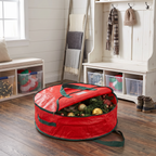 Christmas garland / wreath storage bag