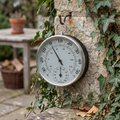 outdoor wall thermometer with large dial