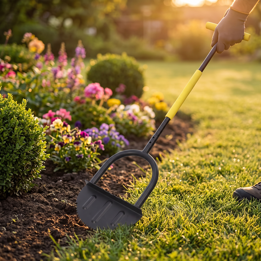 half-moon lawn edger