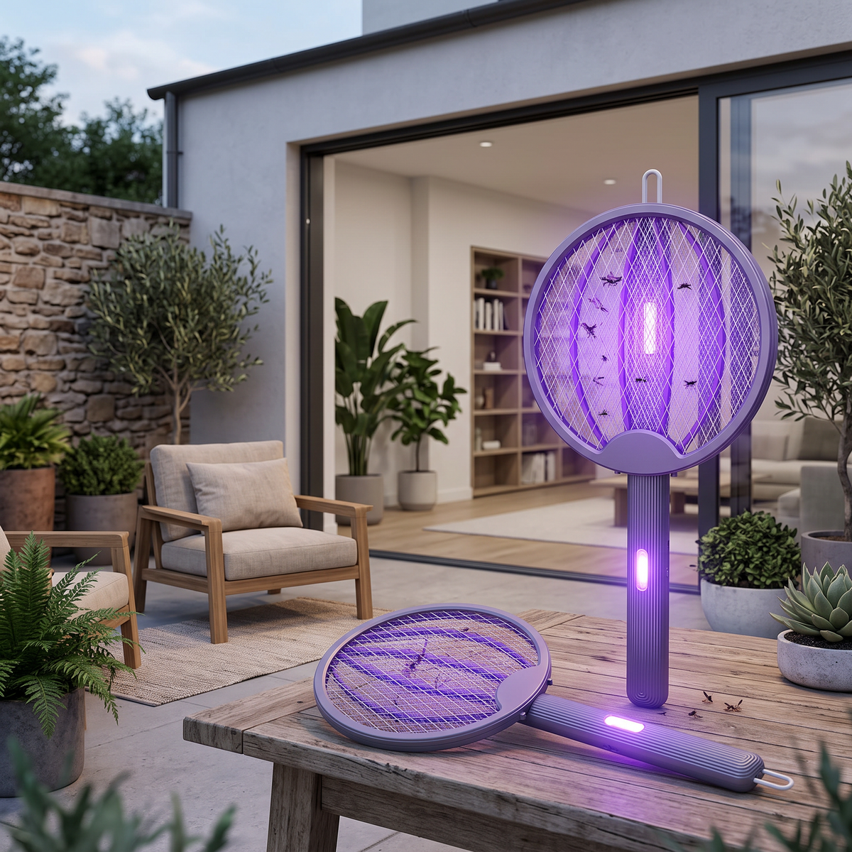 electric bug zapper racket