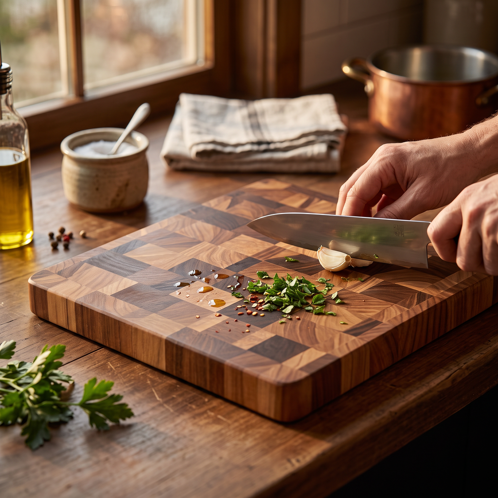 acacia wood cutting board