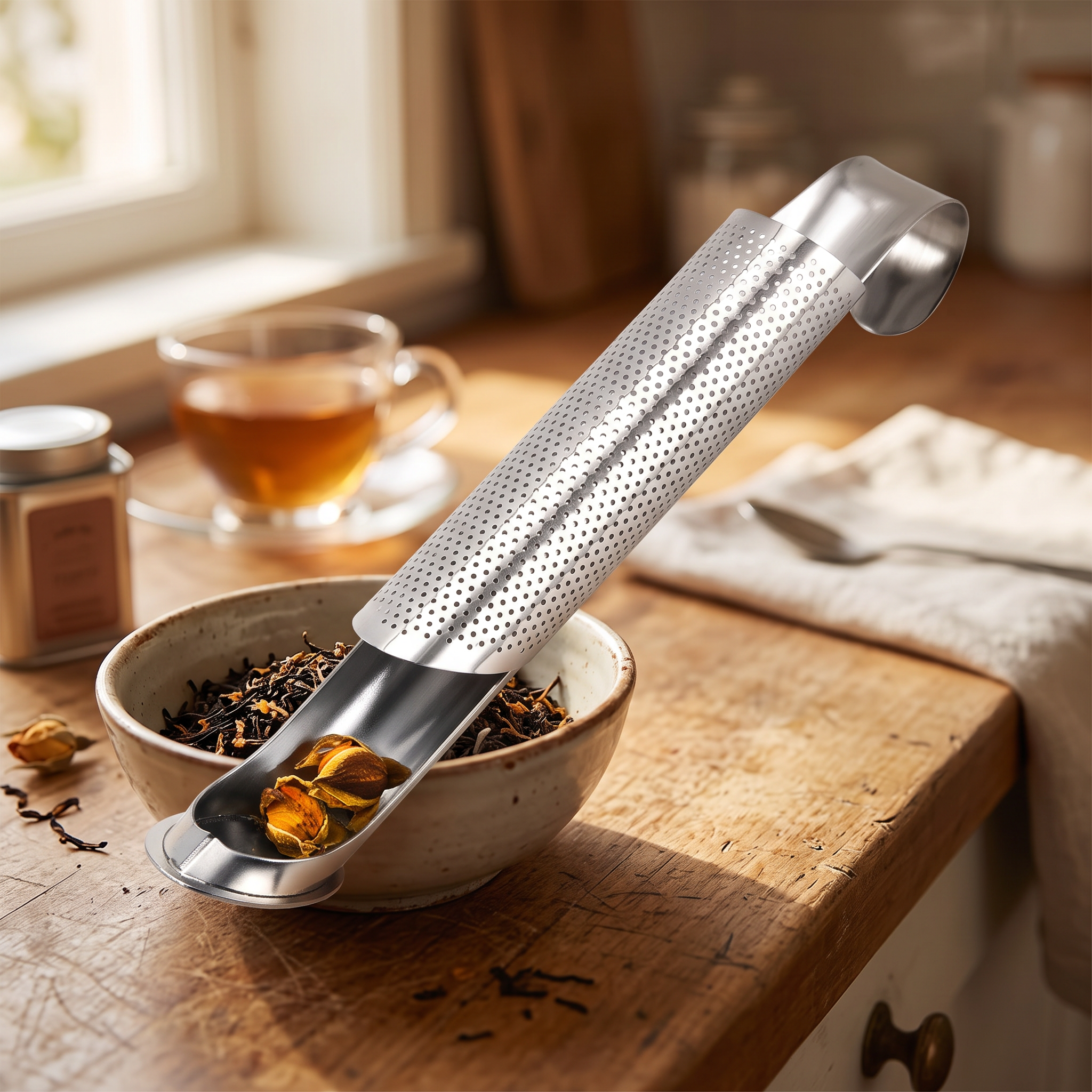 stainless steel tea infuser