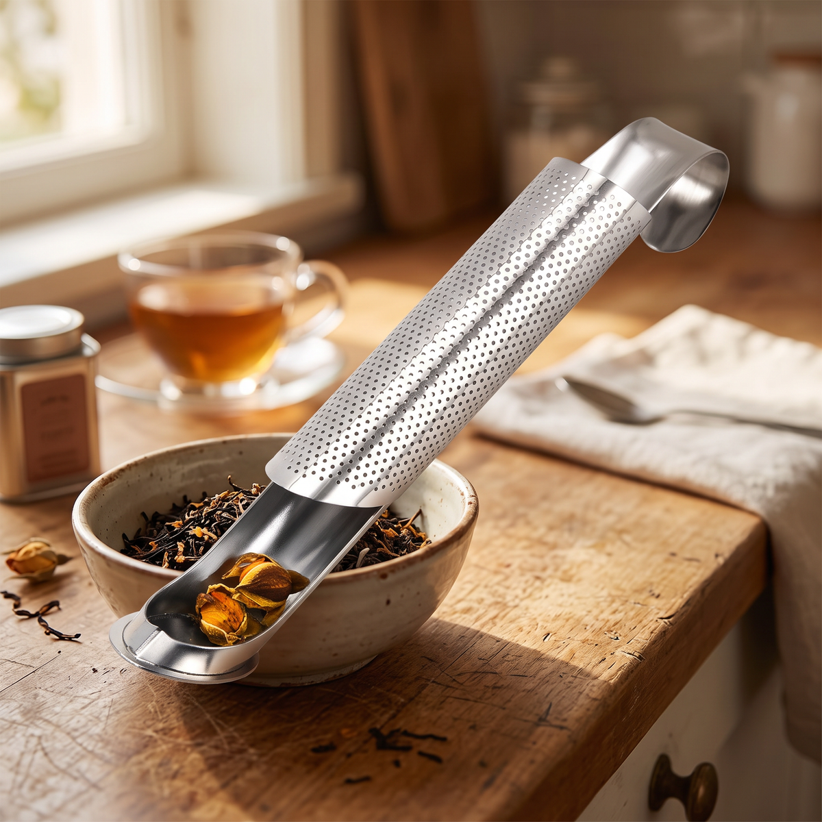 stainless steel tea infuser