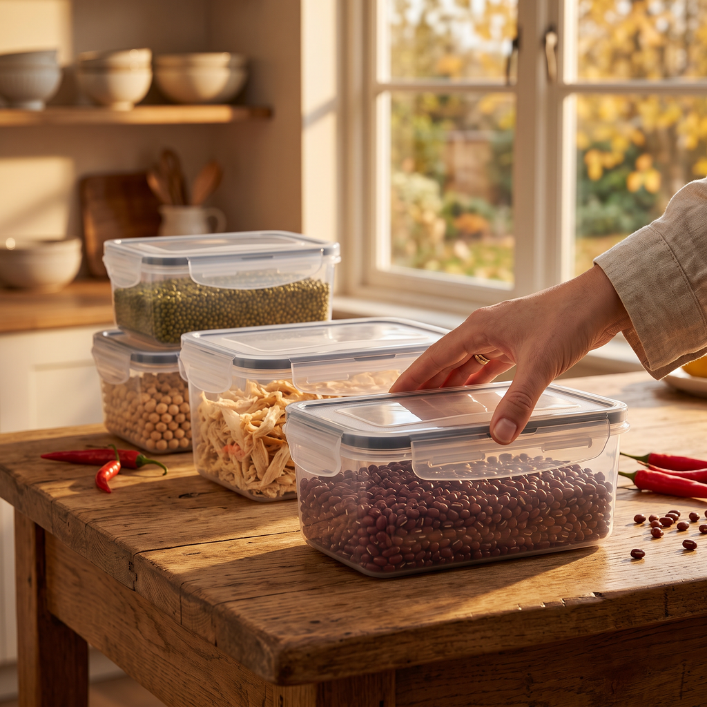 airtight food storage containers set