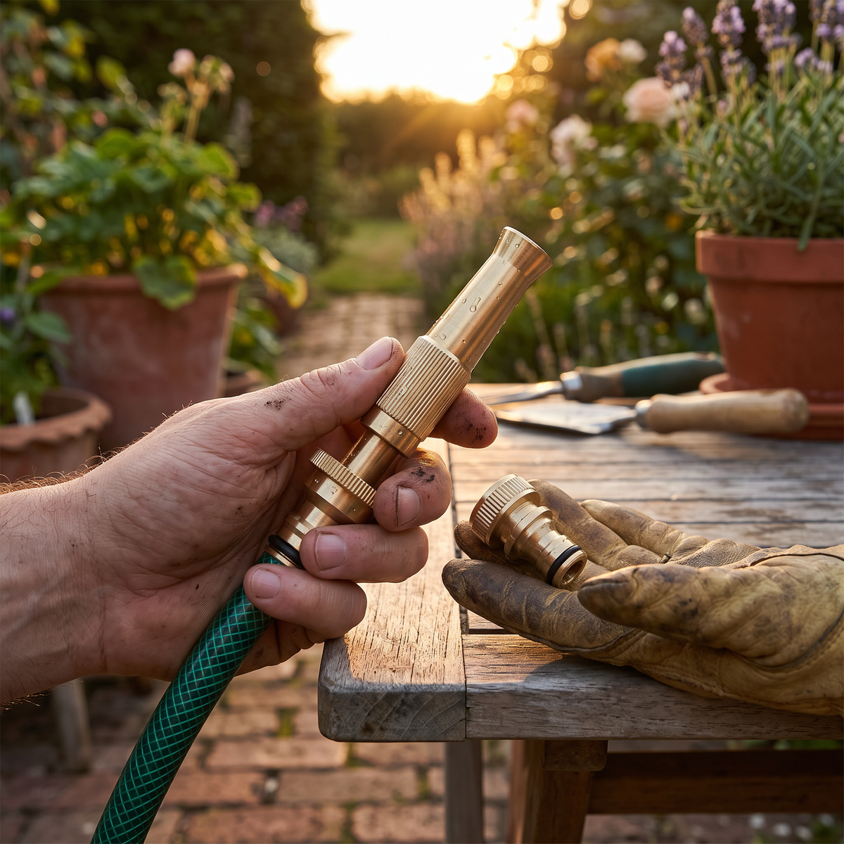 garden hose spray nozzle