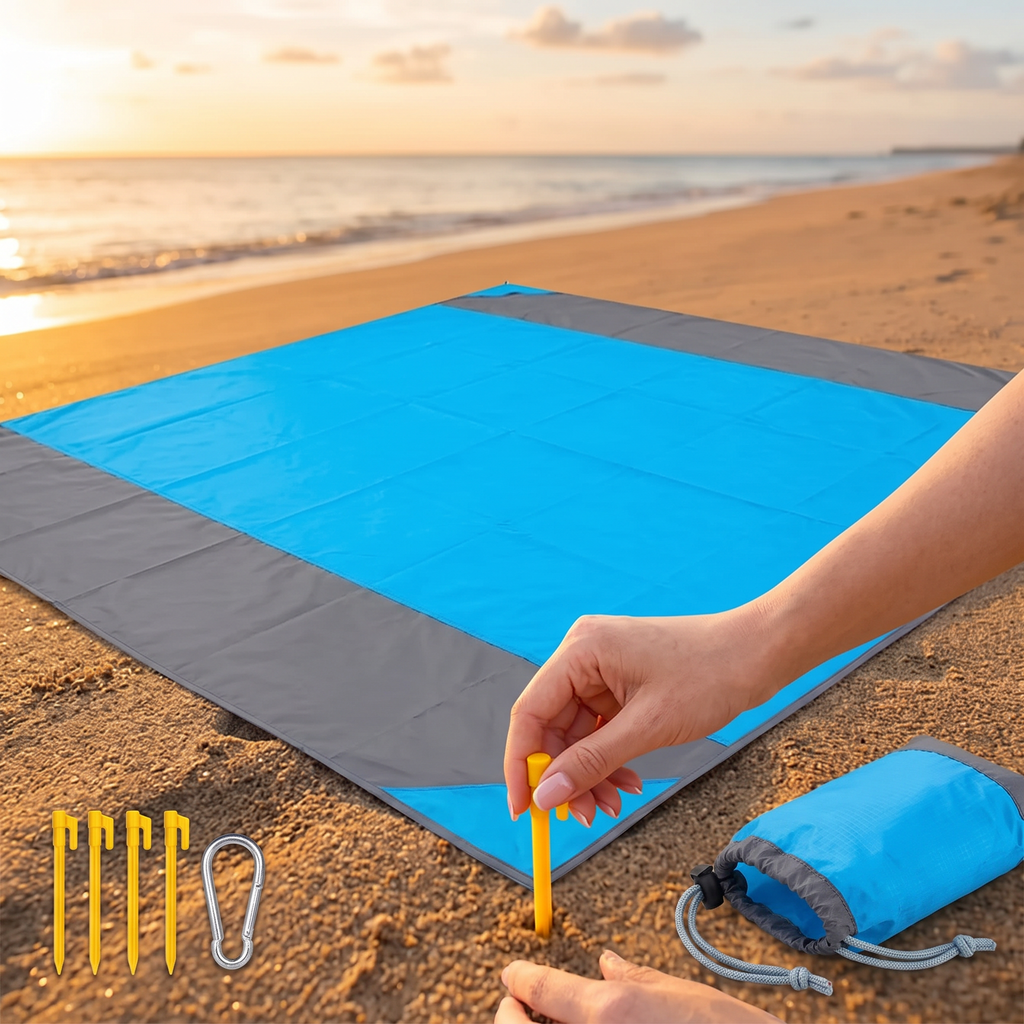 sand-proof beach blanket