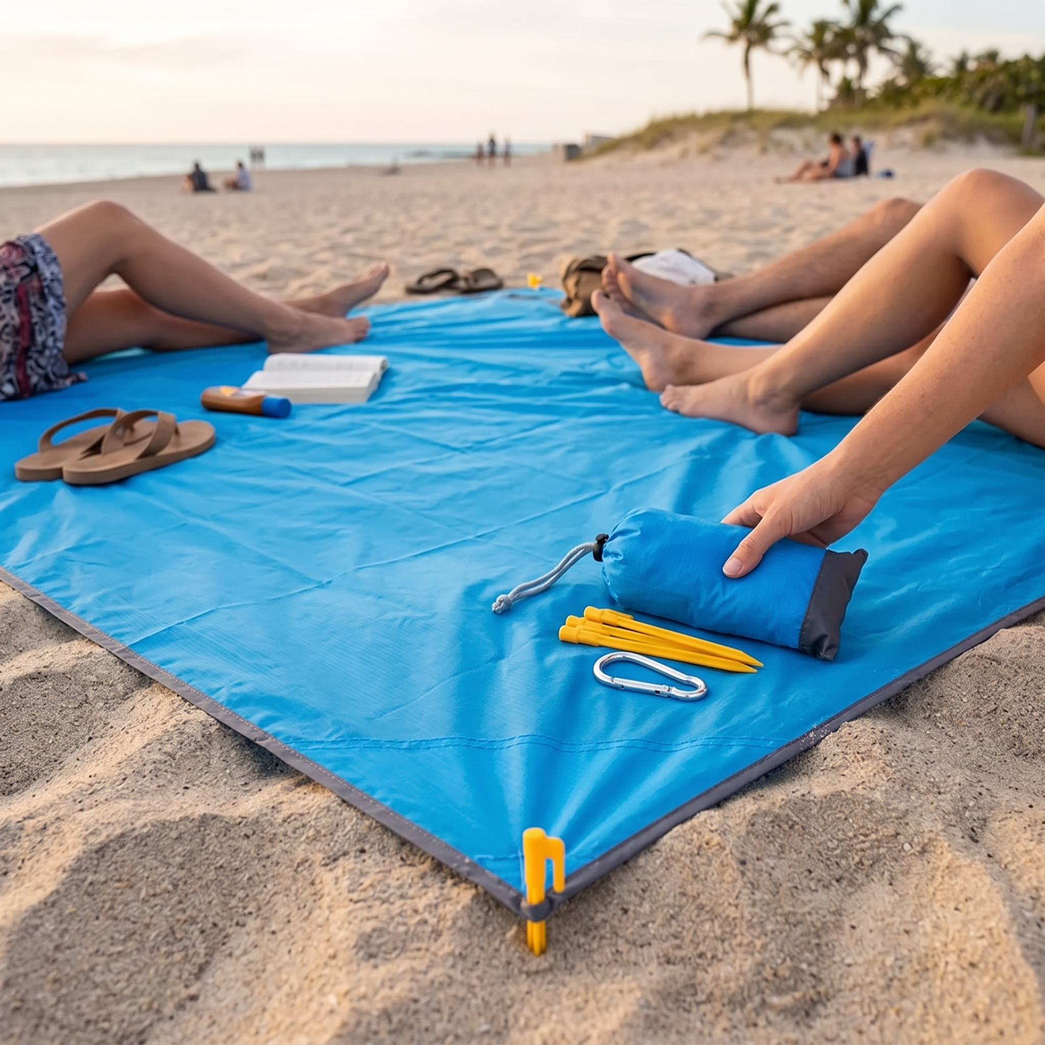sand-proof beach blanket