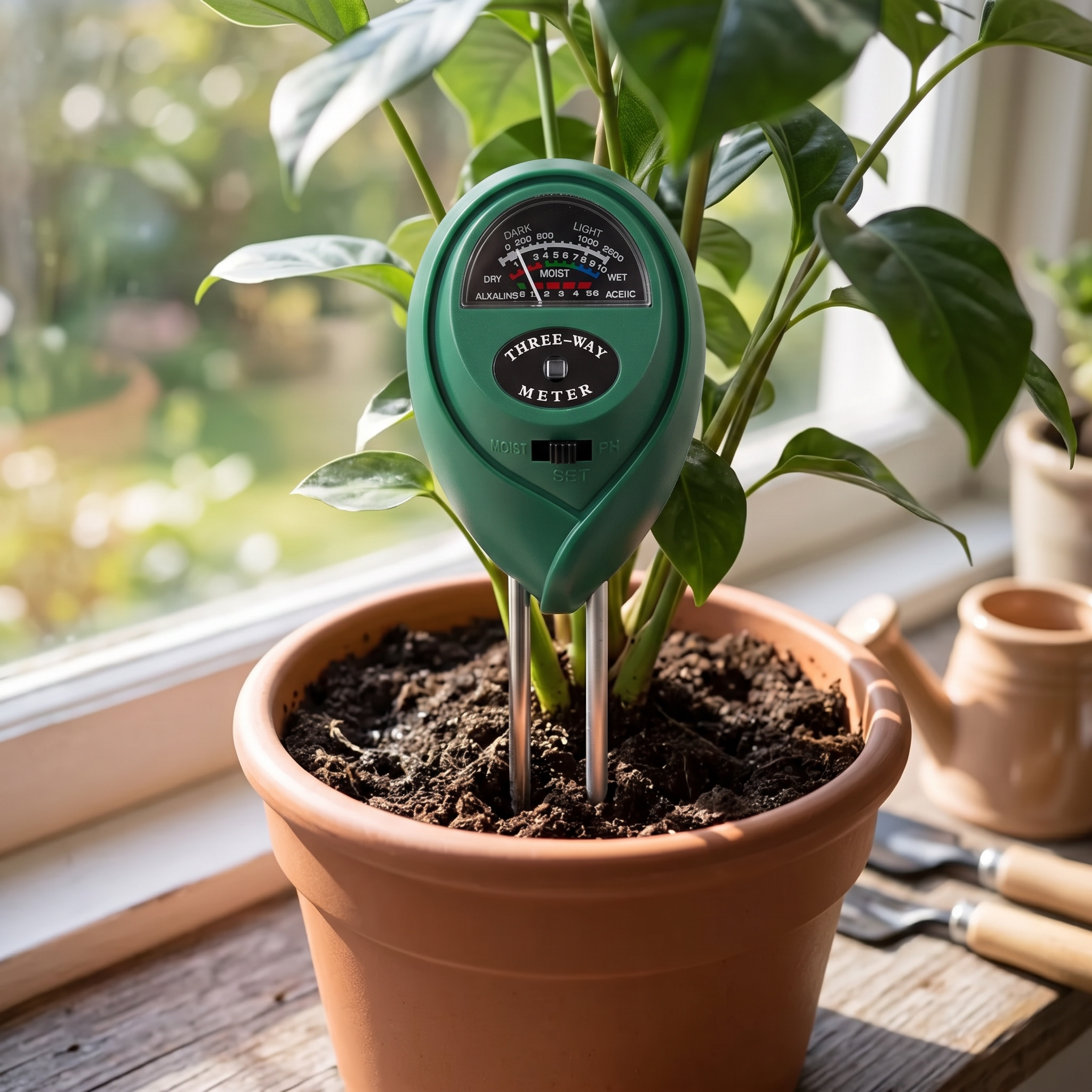 3-in-1 soil moisture meter