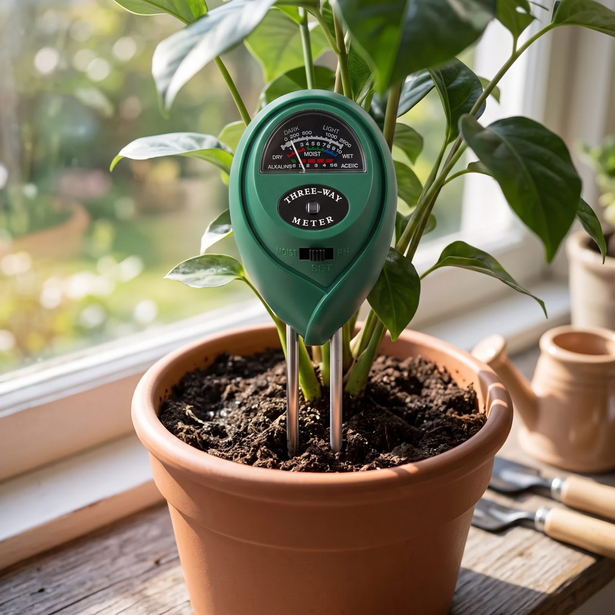 3-in-1 soil moisture meter
