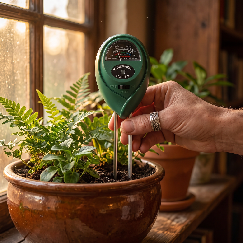 3-in-1 soil moisture meter