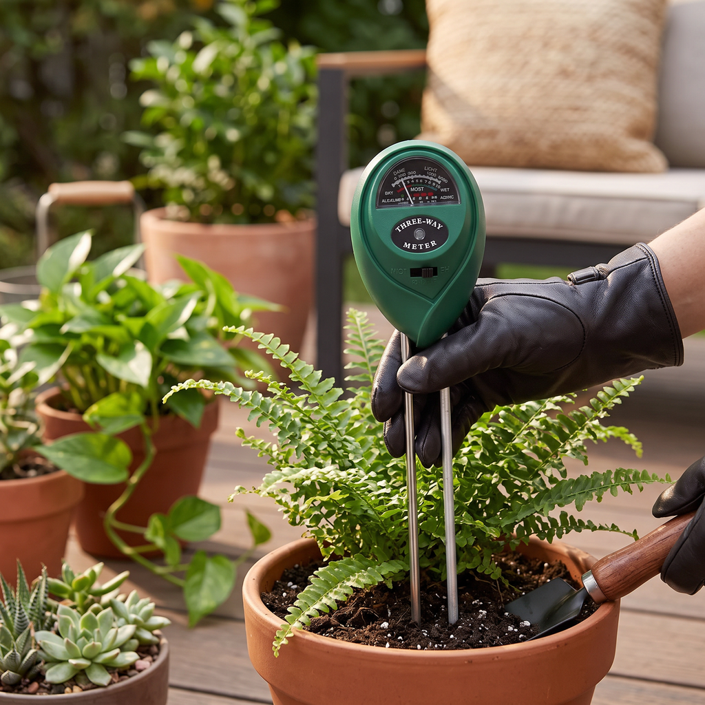 3-in-1 soil moisture meter