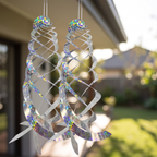 hanging reflective bird repeller